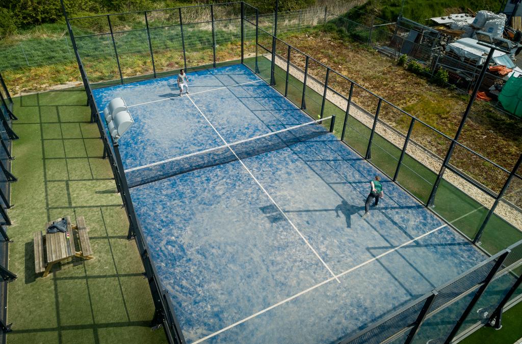 Clubhuis met zonnepanelen